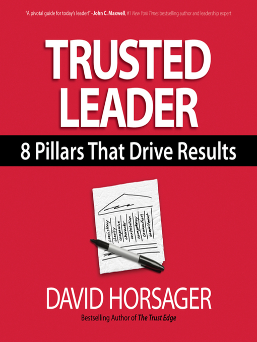 Title details for Trusted Leader by David Horsager - Available